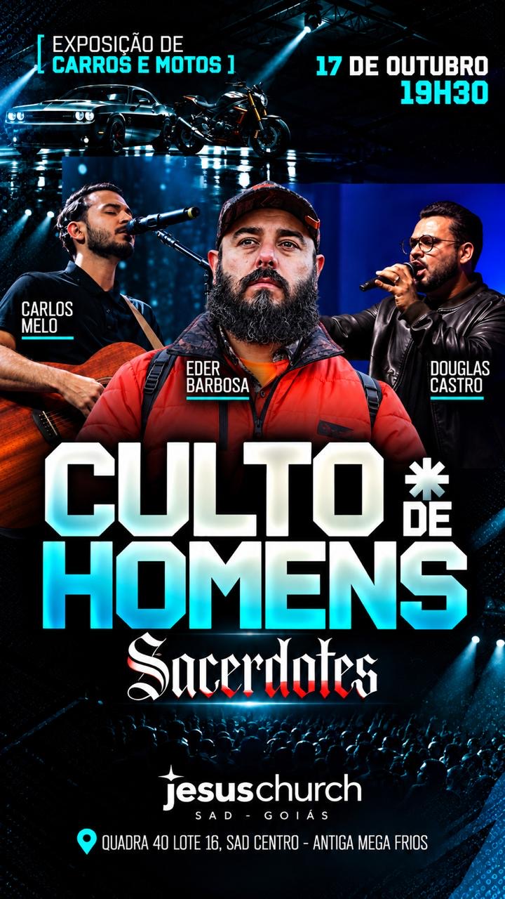 Imagem do evento Culto de Homens